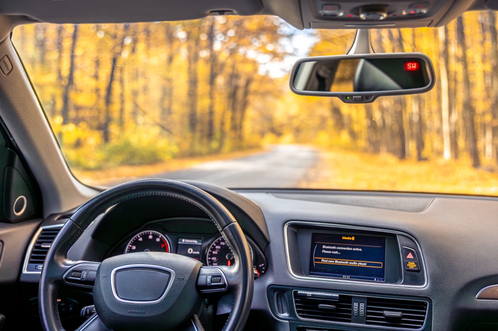 car-view-from-inside-car-steering-wheel-interior